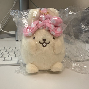 폼폼푸린 우사미미 키링 마스코트 인형