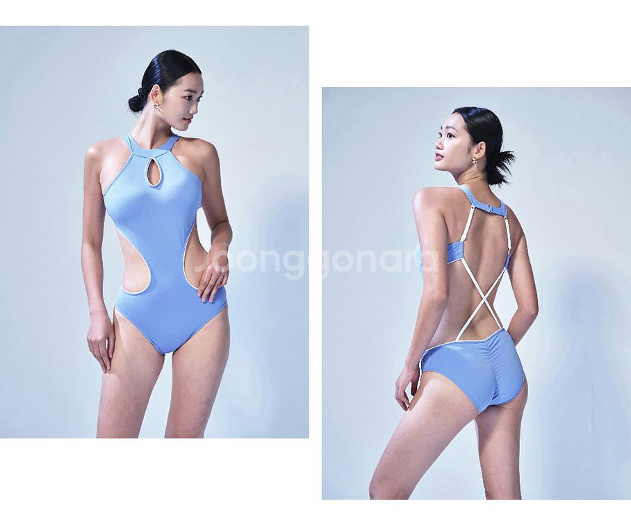 폴웨어 원피스 수영복 모노키니 S--2