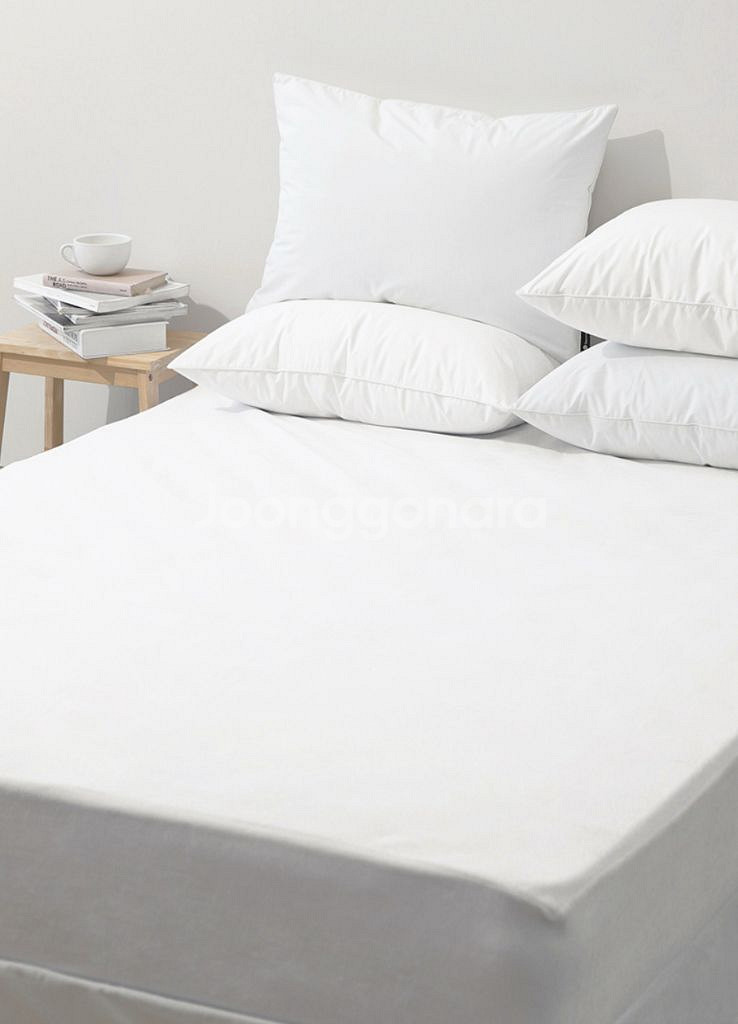 프리미엄극세사 위드지오 텐더 방수 극세사 매트리스커버Q 퀸 화이트--0