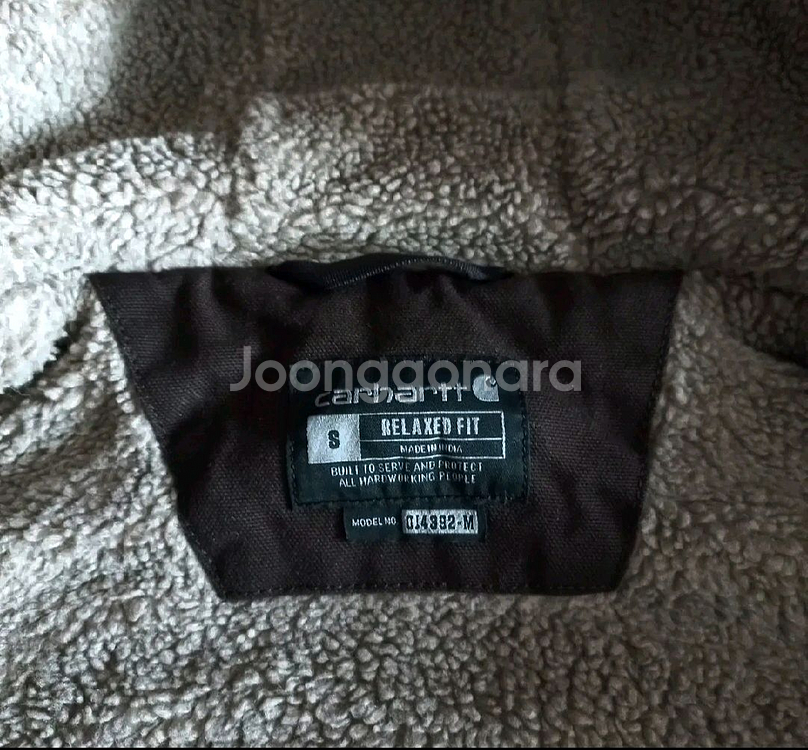 [새제품] 칼하트 디트로이트 양털후드 집업 자켓 100--11