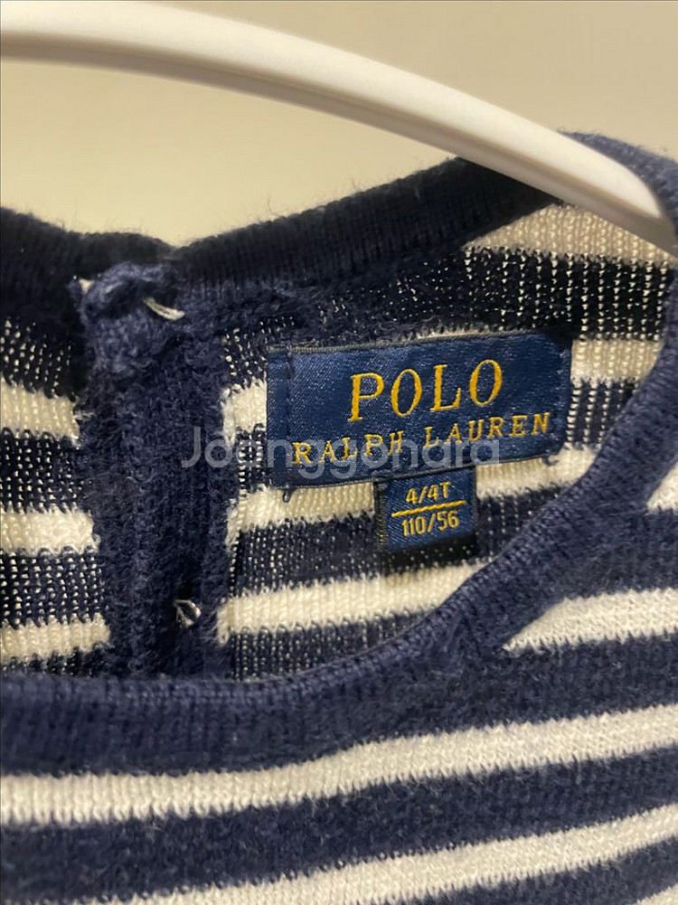 폴로 랄프로렌 스트라이프 니트 4T--2