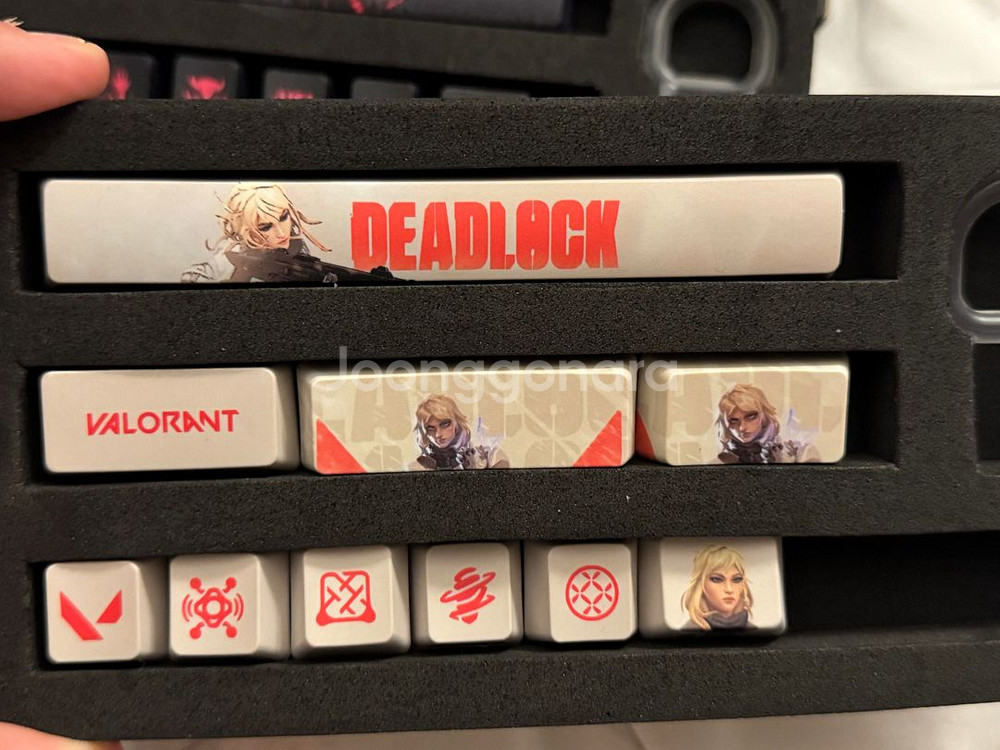 발로란트 캐릭터 키캡 새거 팝니다 일괄판매--1