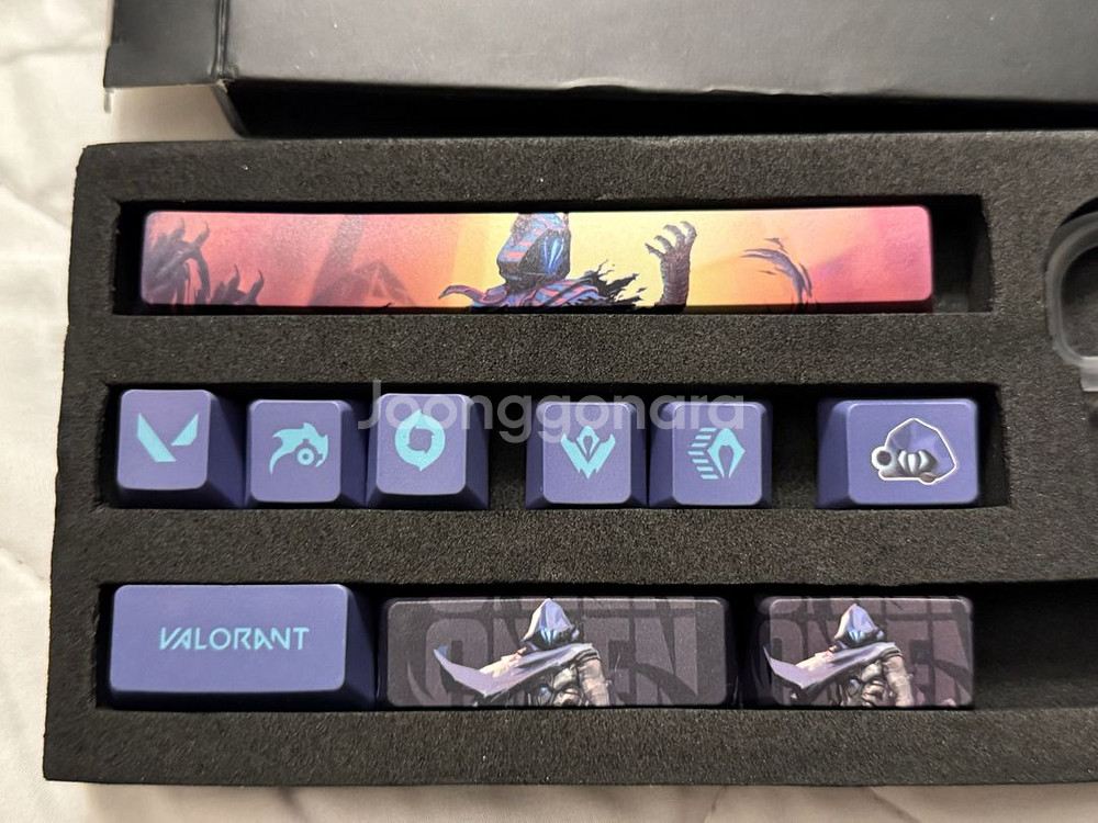 발로란트 캐릭터 키캡 새거 팝니다 일괄판매--2