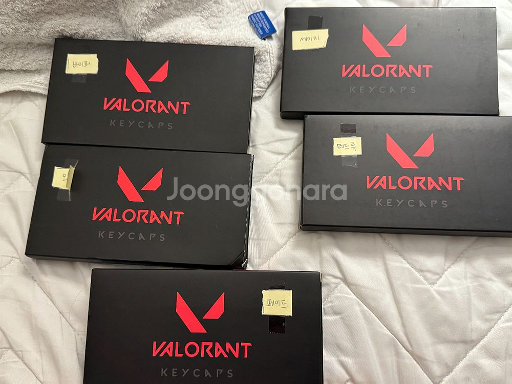 발로란트 캐릭터 키캡 새거 팝니다 일괄판매--5