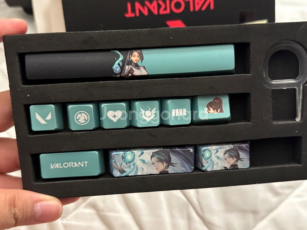 발로란트 캐릭터 키캡 새거 팝니다 일괄판매--4