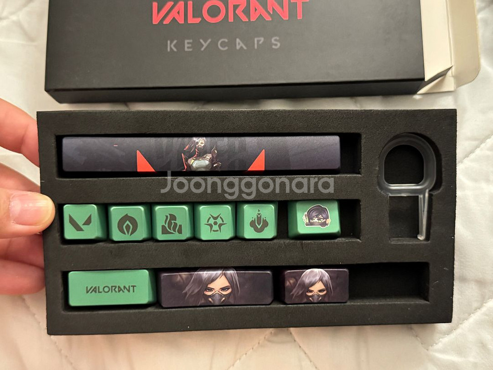 발로란트 캐릭터 키캡 새거 팝니다 일괄판매--3