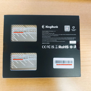 KingBank DDR5 6000 MHz 데스크탑 램 16GB x 2