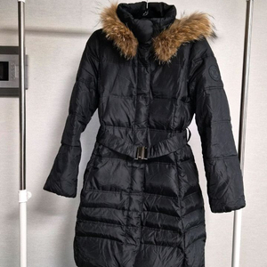 55) 비지트 블루라벨 롱다운패딩 코트