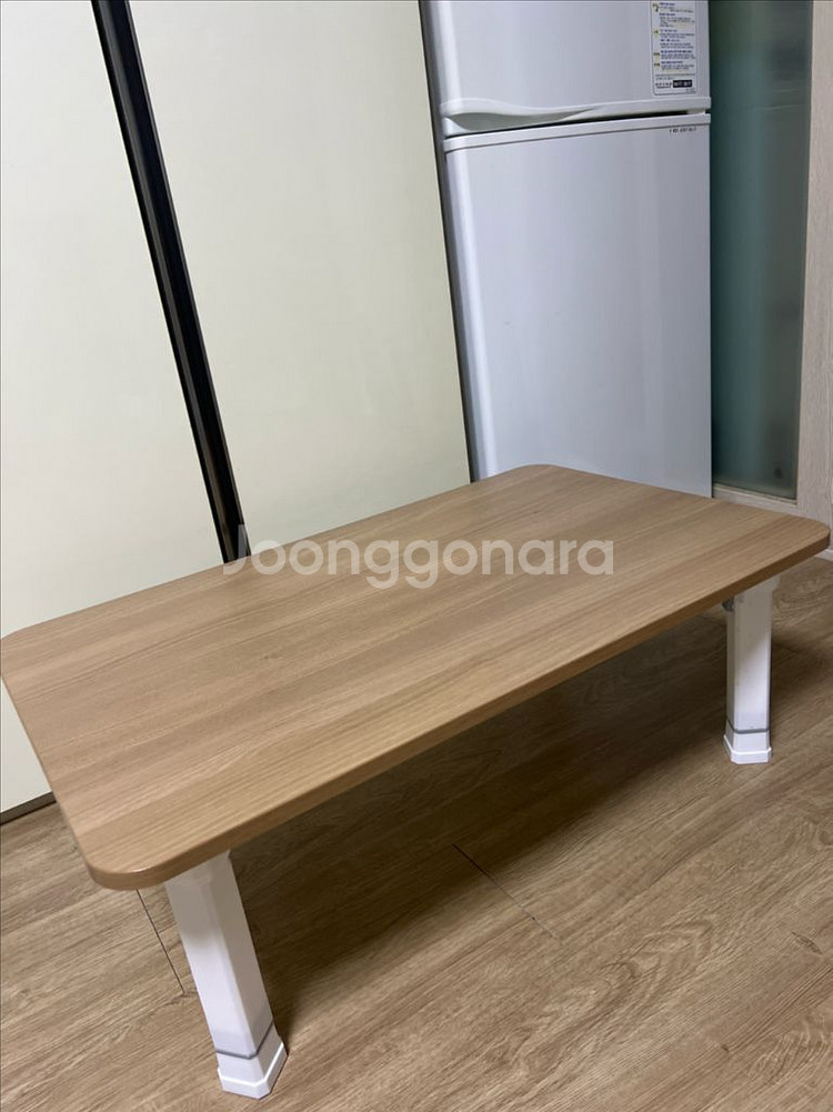 원목 접이식 좌식 테이블--0