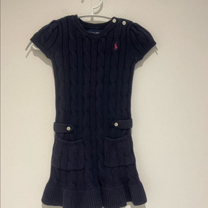 폴로 랄프로렌 케이블 니트 원피스 24M