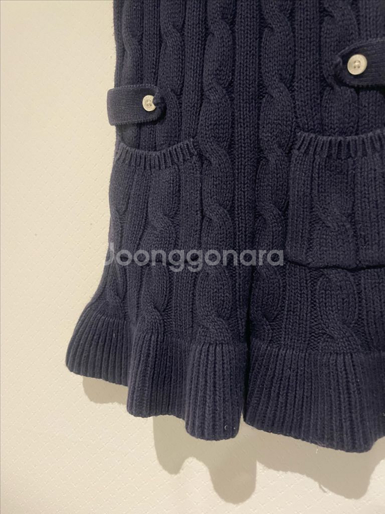 폴로 랄프로렌 케이블 니트 원피스 24M--4