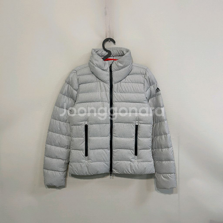 아디다스 여성 구스다운 경량 패딩 M--0