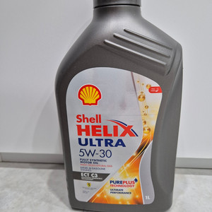 쉘 힐릭스 울트라 ECT C3 5w30 엔진오일 팝니다