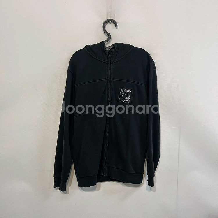 아디다스 남성 기모 후드 집업 M--0