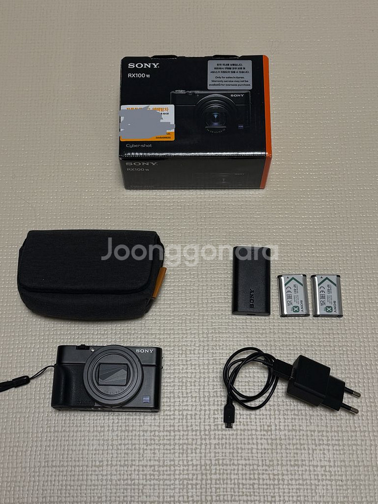소니 RX100M7 카메라 풀박스--0