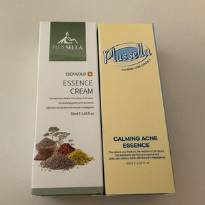 플러스셀라 시카골드 에센스 & 카밍 아크네 에센스