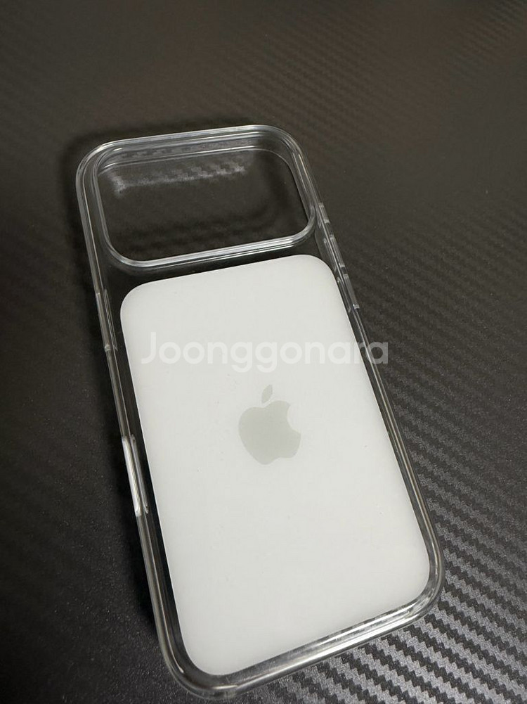 아이폰17프로 애플 정품 투명 케이스--0