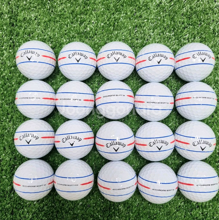 캘러웨이 크롬소프트360 A+/A급 20개 골프공 로스트볼--0