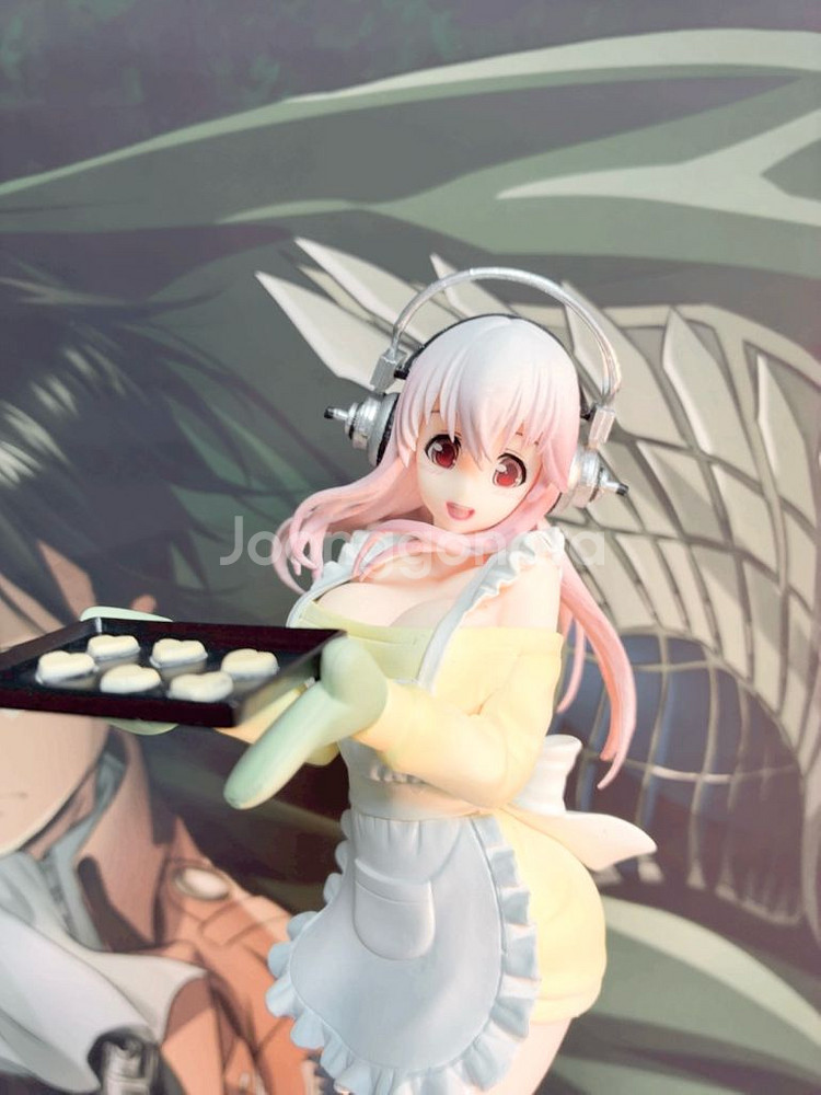 슈퍼 소니코 쿠킹타임 생활밀착취재 고전 미소녀 피규어--0