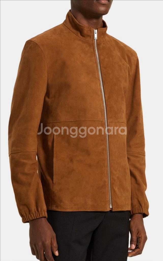 띠어리 theory 스웨이드 자켓 xs(95)--0