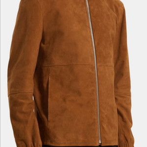 띠어리 theory 스웨이드 자켓 xs(95)