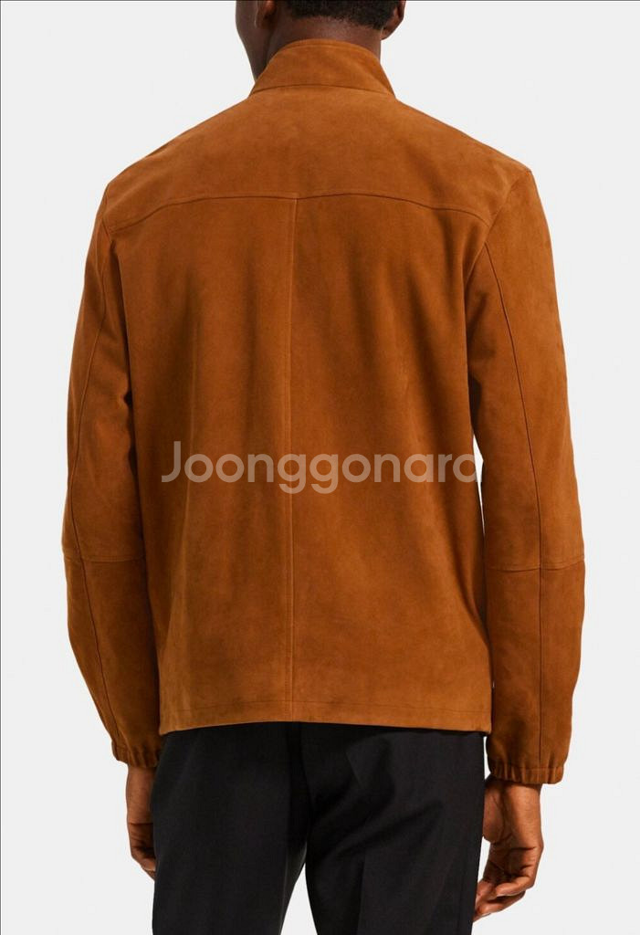 띠어리 theory 스웨이드 자켓 xs(95)--2