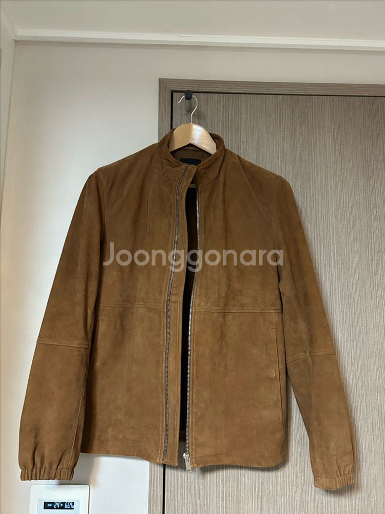 띠어리 theory 스웨이드 자켓 xs(95)--3