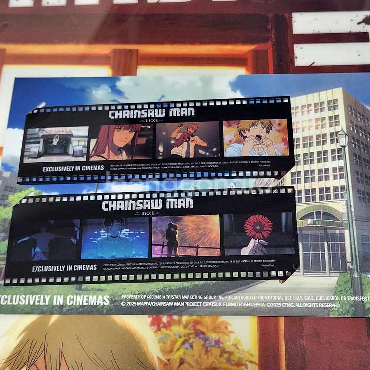 체인소맨 카페 포스터 + 필름세트--1