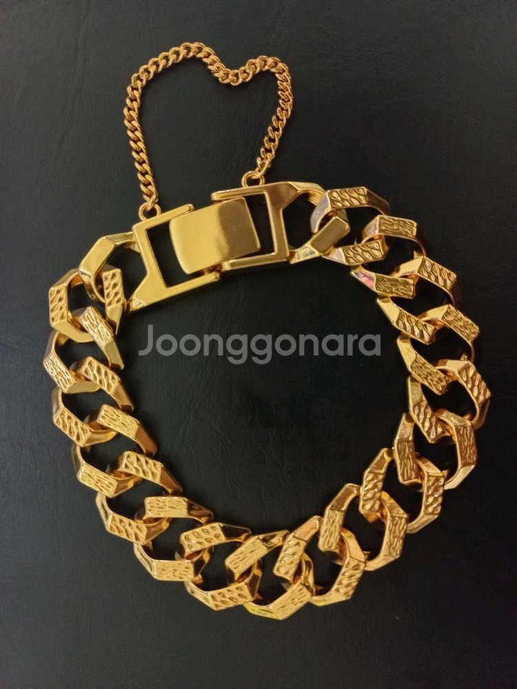 새상품 순금도금 도금팔찌 도금목걸이--3