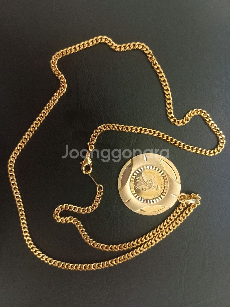 새상품 순금도금 도금팔찌 도금목걸이--6