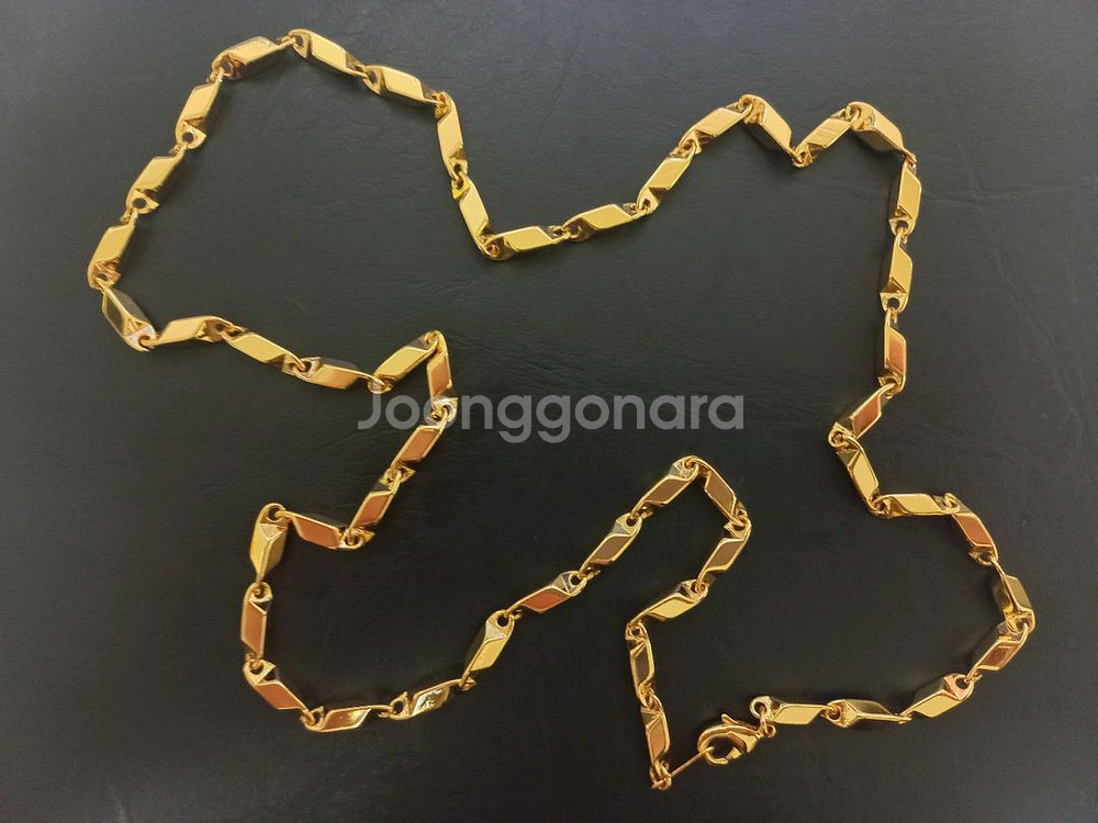 새상품 순금도금 도금팔찌 도금목걸이--8