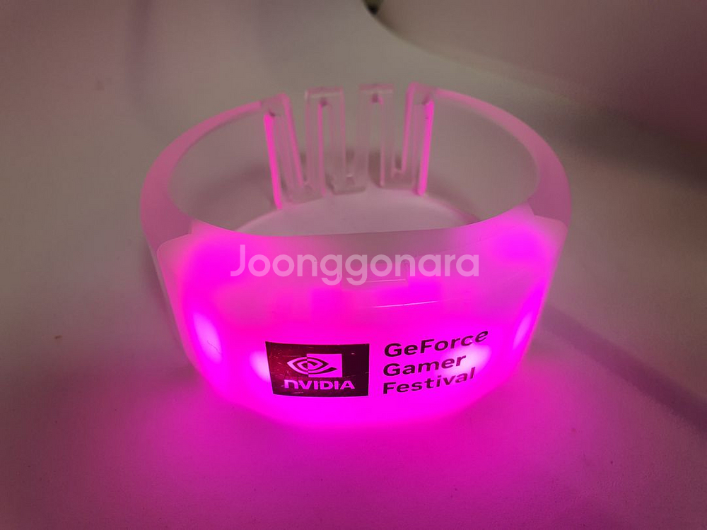 지포스 게이머 페스티벌 LED 응원 팔찌 GEFORCE GAMER FES--3