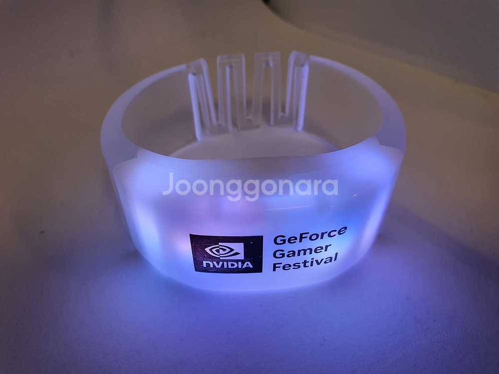 지포스 게이머 페스티벌 LED 응원 팔찌 GEFORCE GAMER FES--4