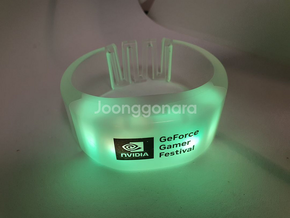 지포스 게이머 페스티벌 LED 응원 팔찌 GEFORCE GAMER FES--1