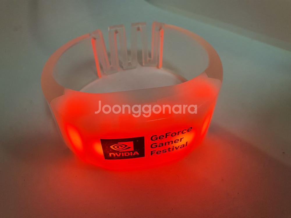 지포스 게이머 페스티벌 LED 응원 팔찌 GEFORCE GAMER FES--0
