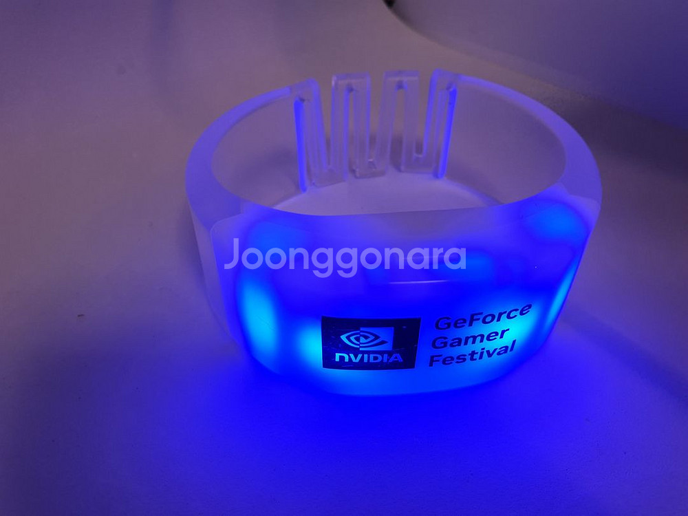 지포스 게이머 페스티벌 LED 응원 팔찌 GEFORCE GAMER FES--6