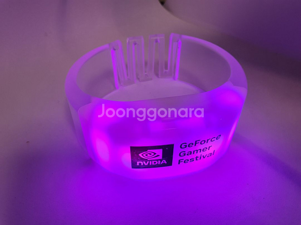 지포스 게이머 페스티벌 LED 응원 팔찌 GEFORCE GAMER FES--8