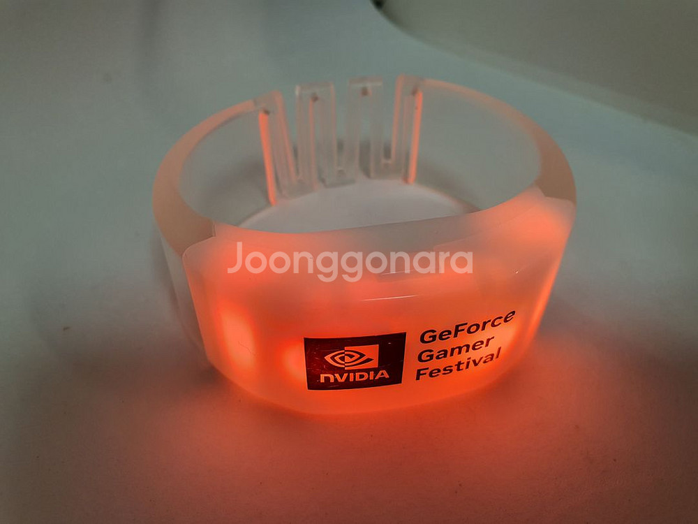 지포스 게이머 페스티벌 LED 응원 팔찌 GEFORCE GAMER FES--9