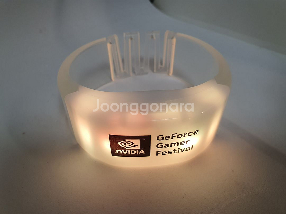 지포스 게이머 페스티벌 LED 응원 팔찌 GEFORCE GAMER FES--5