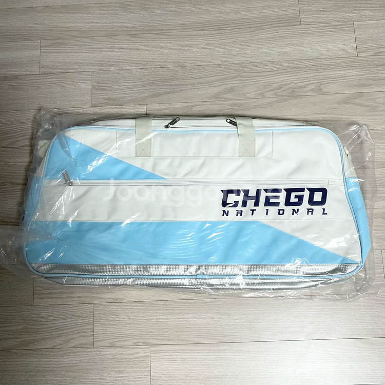 chego 3단 배드민턴 가방 스카이블루 (새상품)--0