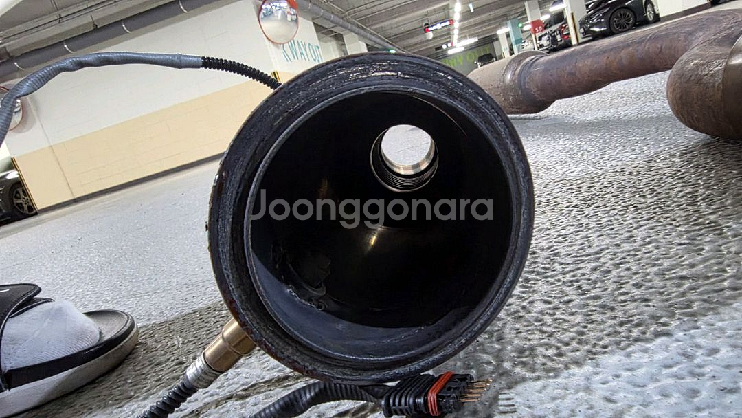 BMW F32 428i 아우라에스 풀배기 + 논촉 다운파이프--3