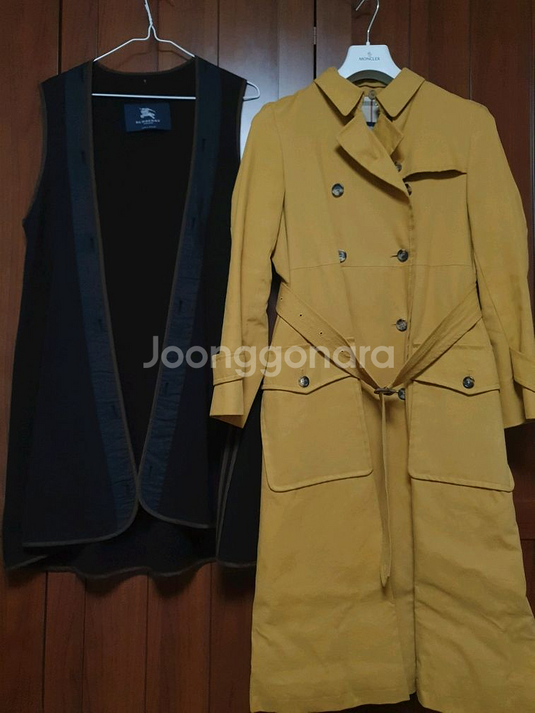버버리 여성 트렌치코트 세트(라이너탈부착가능)--0