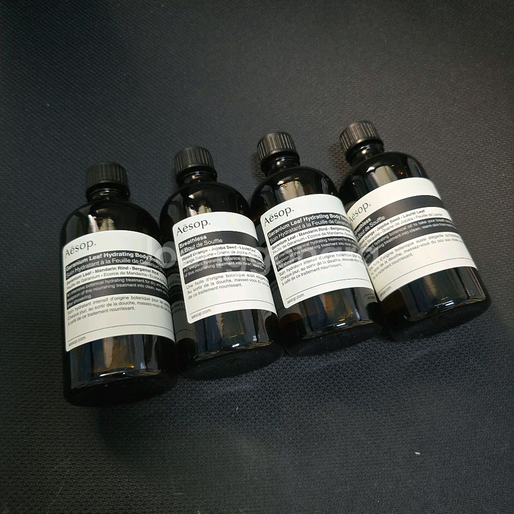 미개봉) 이솝 바디오일 브레스리스 / 제라늄 리프 하이드레이팅 바디 트리트먼트 100ml 정품 새상품 AESOP--0