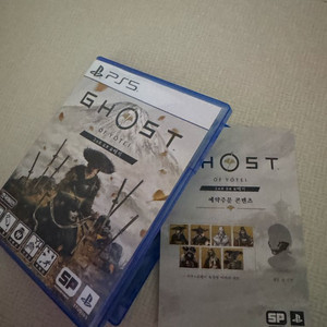 PS5 고스트 오브 요테이 코드미사용 팝니다