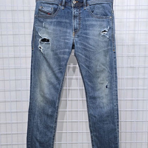 디젤 토머 데미지 청바지 32