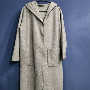 요하넥스 후드 니트가디건