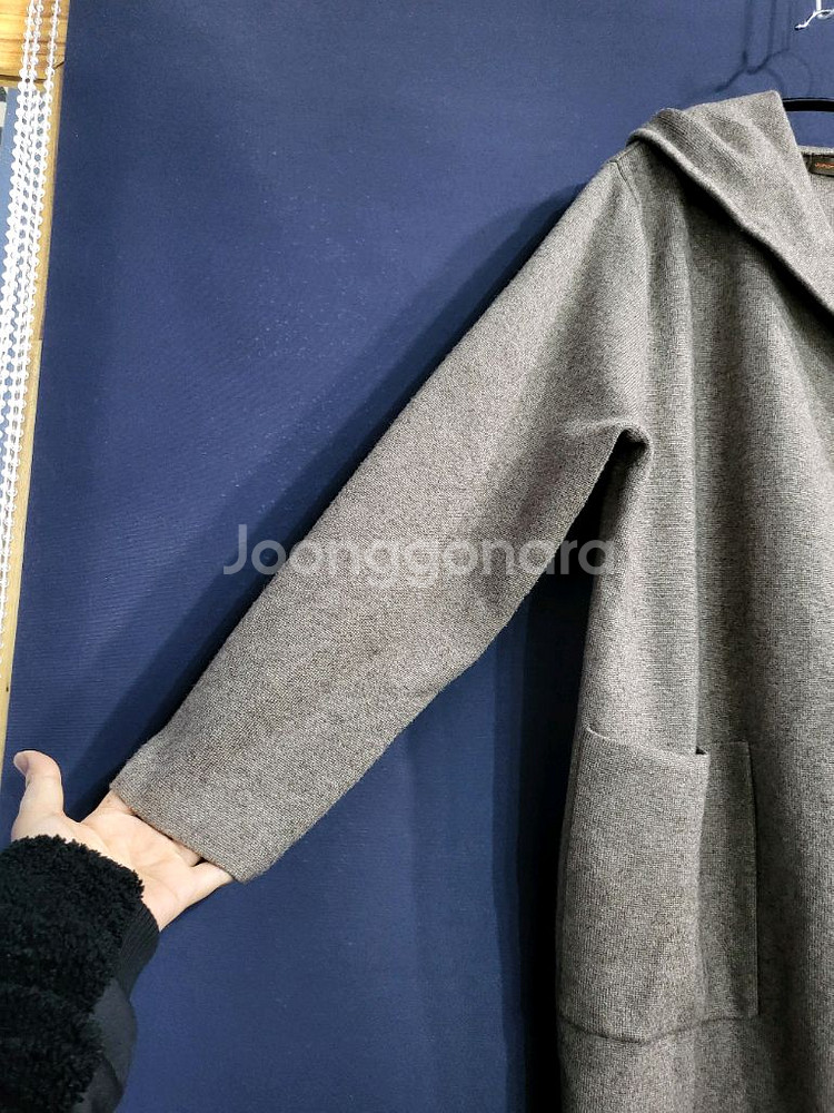 요하넥스 후드 니트가디건--2