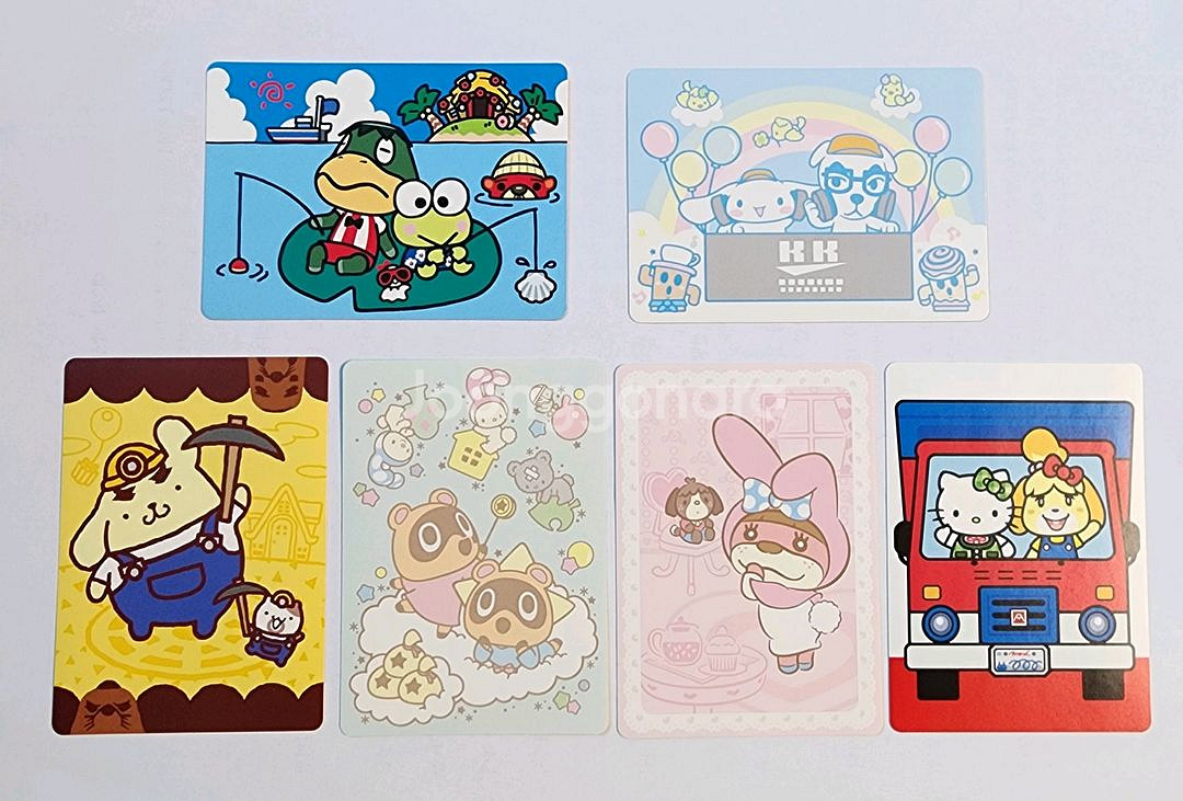 동물의숲 산리오 아미보카드 일판 올클 판매합니다--1