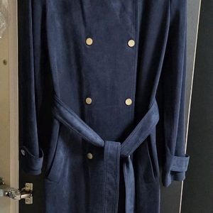 아르마니 익스체인지 스웨이드 트렌치코트 정품 ㅡ가격내링