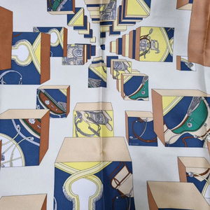 에르메스 스프링스 실크 스카프